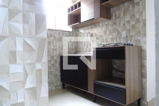 Cozinha de apartamento à venda com 2 quartos, 100m² em Laranjeiras, Rio de Janeiro