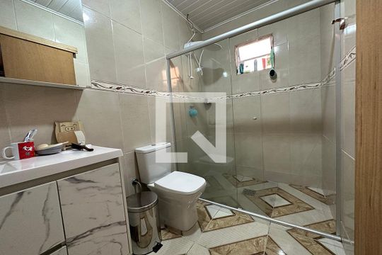 Banheiro de casa à venda com 3 quartos, 130m² em São Miguel, São Leopoldo
