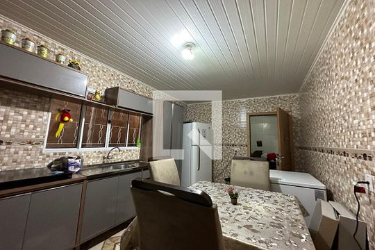 Cozinha de casa à venda com 3 quartos, 130m² em São Miguel, São Leopoldo