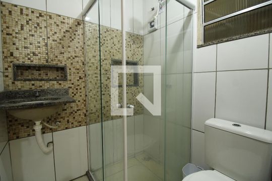 Banheiro de casa para alugar com 1 quarto, 48m² em Barra da Tijuca, Rio de Janeiro