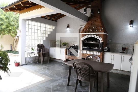 Área comum - Churrasqueira de casa à venda com 3 quartos, 350m² em Vila Palmeiras, São Paulo