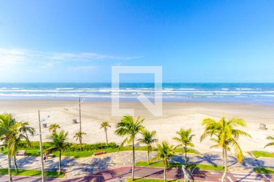 Vista da Varanda de apartamento para alugar com 2 quartos, 108m² em Real, Praia Grande