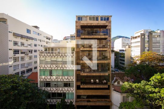 Vista da suíte de apartamento à venda com 4 quartos, 173m² em Ipanema, Rio de Janeiro