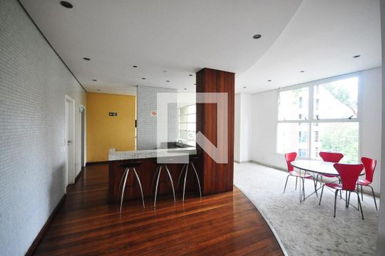 Área comum de apartamento à venda com 2 quartos, 70m² em Paraíso do Morumbi, São Paulo