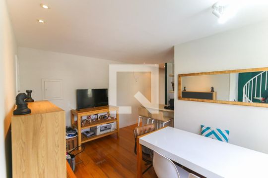Sala de apartamento à venda com 1 quarto, 85m² em Vila Andrade, São Paulo