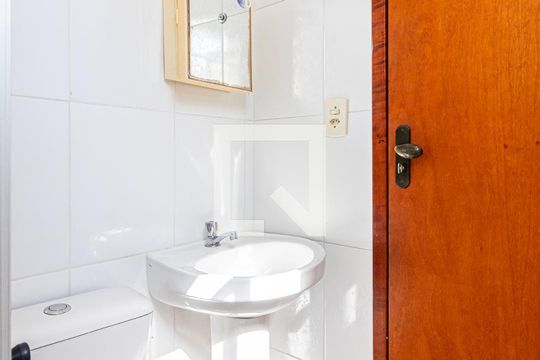 Banheiro da Suíte 2 de casa de condomínio para alugar com 2 quartos, 75m² em Vila Matilde, São Paulo