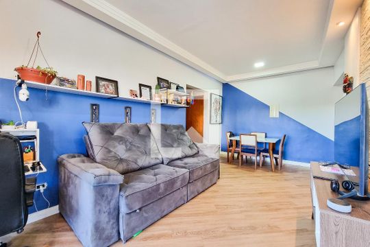 Sala de apartamento para alugar com 2 quartos, 67m² em Conjunto Residencial Trinta E Um de Marco, São José dos Campos