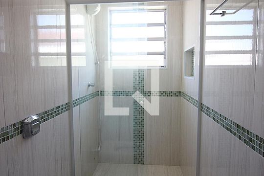 Banheiro Social de casa para alugar com 2 quartos, 110m² em Planalto, São Bernardo do Campo
