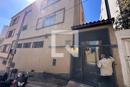 Fachada de apartamento à venda com 3 quartos, 90m² em Santo Antônio, Belo Horizonte