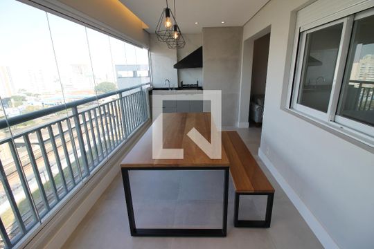 Varanda gourmet de apartamento para alugar com 2 quartos, 75m² em Belenzinho, São Paulo