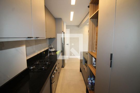 Cozinha de apartamento para alugar com 2 quartos, 75m² em Belenzinho, São Paulo