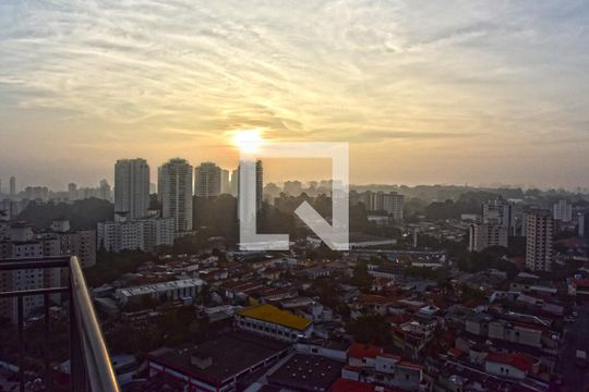 Varanda da Sala de apartamento à venda com 2 quartos, 42m² em Vila Inglesa, São Paulo