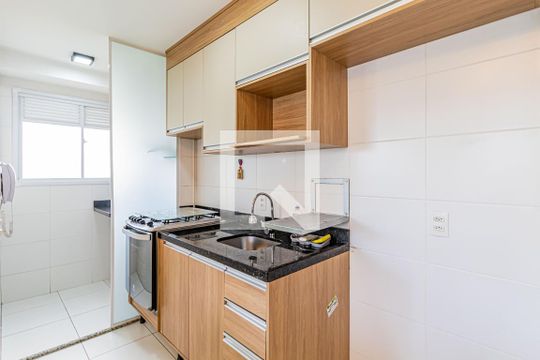 Cozinha de apartamento à venda com 2 quartos, 42m² em Jardim Alvorada (zona Oeste), São Paulo