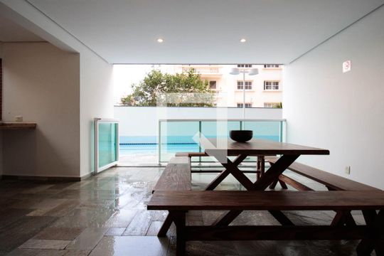Área comum - Churrasqueira de apartamento para alugar com 3 quartos, 115m² em Paraíso, São Paulo