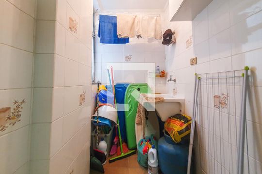 Área de Serviço de apartamento para alugar com 1 quarto, 40m² em Parque Enseada, Guarujá