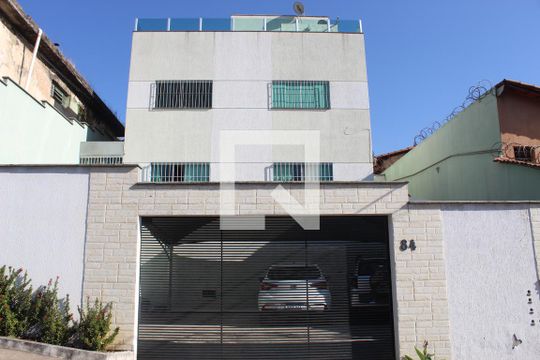 Fachada de apartamento à venda com 3 quartos, 120m² em Bandeirantes, Contagem