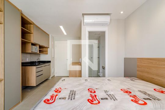 Studio de kitnet/studio para alugar com 1 quarto, 21m² em Jardim Paulistano, São Paulo