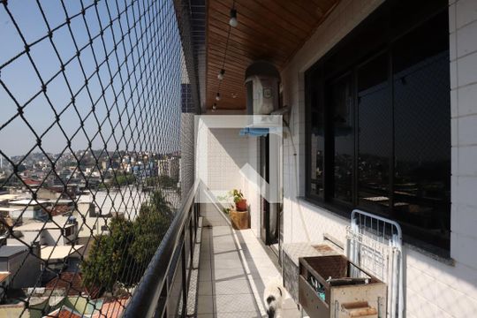 Varanda da Sala de apartamento à venda com 3 quartos, 95m² em Braz de Pina, Rio de Janeiro