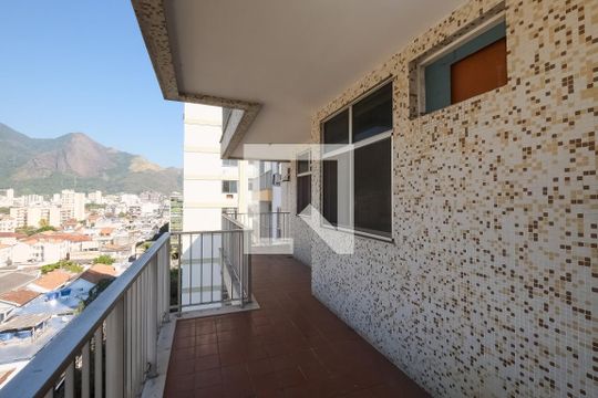 Varanda da Sala de apartamento à venda com 3 quartos, 124m² em Vila Isabel, Rio de Janeiro