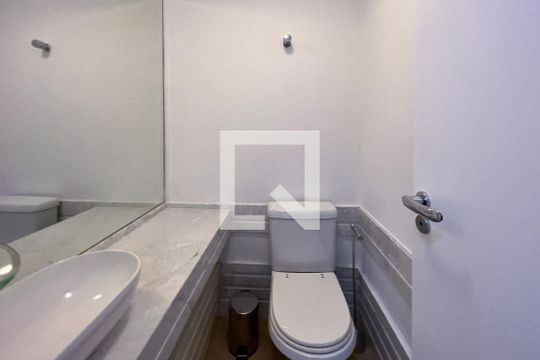 Lavabo de apartamento à venda com 3 quartos, 161m² em Vila Nova Conceição, São Paulo
