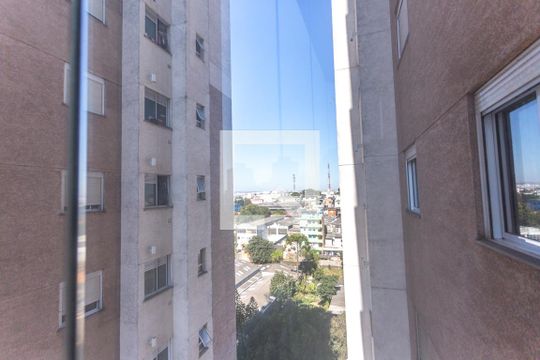 Vista varanda de apartamento à venda com 1 quarto, 52m² em Taboão, São Bernardo do Campo