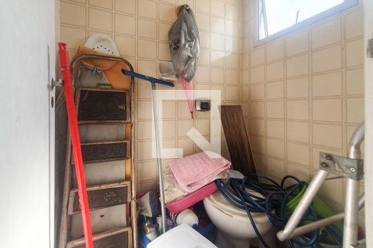 Área de Serviço de apartamento para alugar com 3 quartos, 102m² em Loteamento Joao Batista Juliao, Guarujá