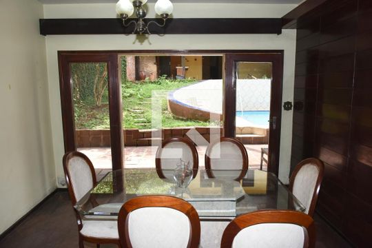 Sala de Jantar de casa à venda com 4 quartos, 440m² em Jardim Marajoara, São Paulo