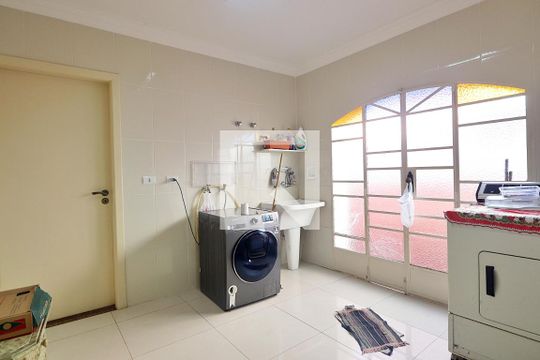 Área de Serviço de casa à venda com 3 quartos, 190m² em Jardim, Santo André