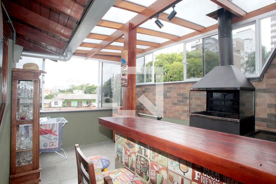 Cobertura + Churrasqueira de apartamento à venda com 3 quartos, 115m² em Jardim Botânico , Porto Alegre