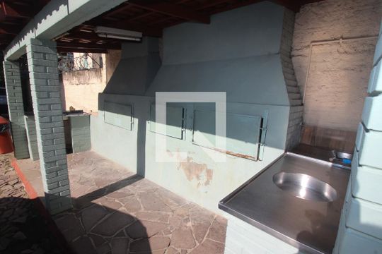 Área comum - Churrasqueira de apartamento à venda com 2 quartos, 50m² em Cristal, Porto Alegre