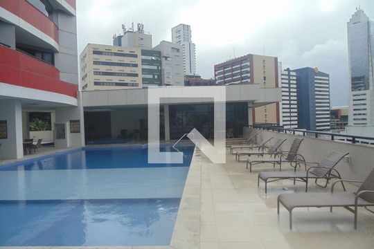 Área comum de apartamento para alugar com 1 quarto, 50m² em Caminho das Árvores, Salvador