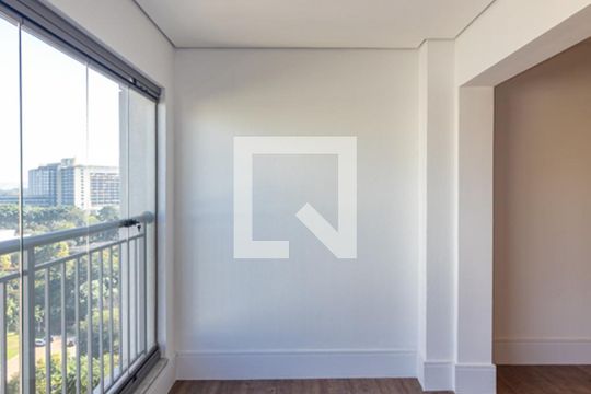 Varanda da Sala de apartamento para alugar com 2 quartos, 65m² em Indianópolis, São Paulo