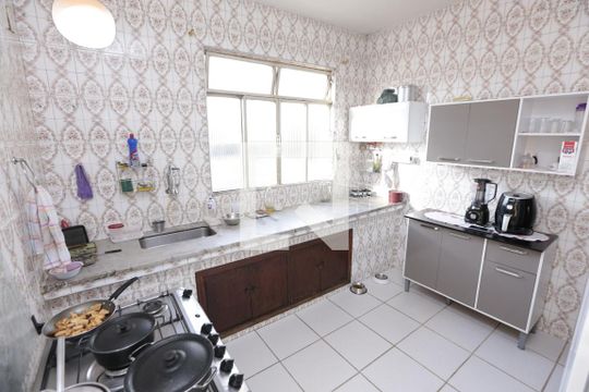 Cozinha de apartamento à venda com 3 quartos, 200m² em Riacho das Pedras, Contagem