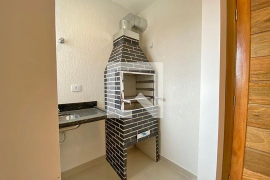Churrasqueira de casa de condomínio para alugar com 2 quartos, 47m² em Vila Prudente, São Paulo