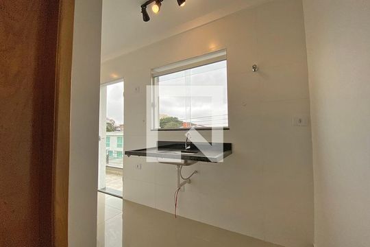 Cozinha de casa de condomínio para alugar com 2 quartos, 47m² em Vila Prudente, São Paulo