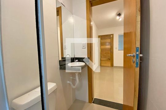 Banheiro de casa de condomínio à venda com 1 quarto, 33m² em Vila Prudente, São Paulo