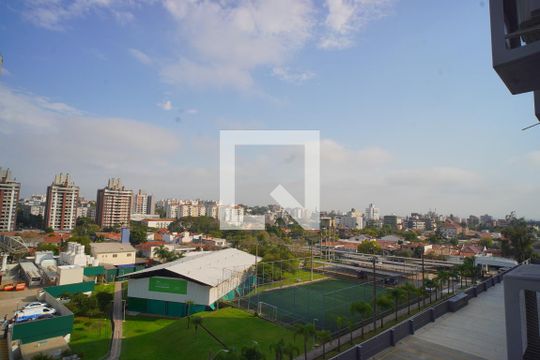 Sala _Vista de apartamento à venda com 2 quartos, 60m² em Jardim Lindóia, Porto Alegre
