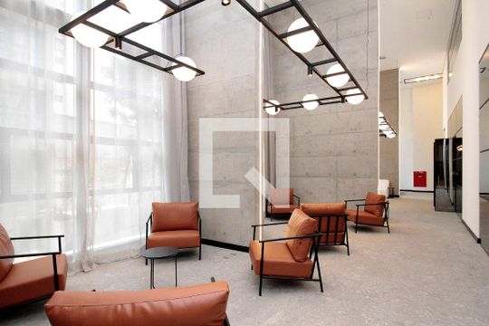 Área comum de kitnet/studio para alugar com 1 quarto, 32m² em Bela Vista, São Paulo