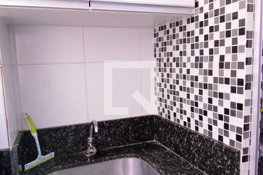 Cozinha e Área de Serviço de apartamento à venda com 2 quartos, 50m² em Jardim America, Belo Horizonte