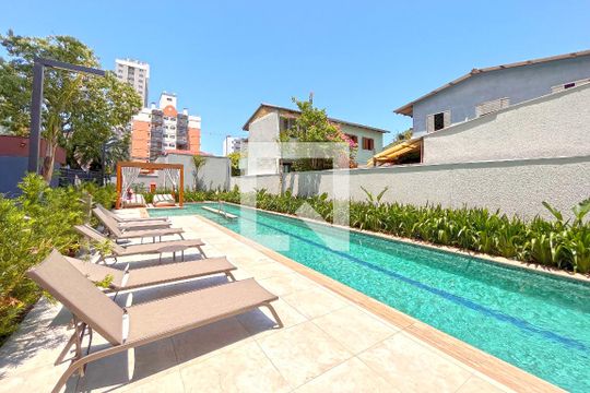 Área comum - Piscina de kitnet/studio para alugar com 1 quarto, 28m² em Partenon, Porto Alegre