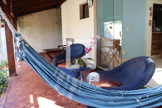 Varanda da Sala de casa à venda com 3 quartos, 299m² em Chácara Primavera, Campinas