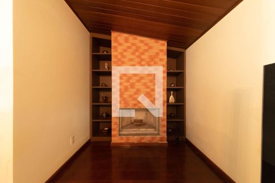 Sala de Lareira de casa à venda com 4 quartos, 468m² em Olímpico, São Caetano do Sul