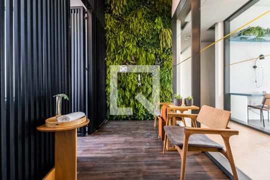 Área comum  de apartamento à venda com 1 quarto, 27m² em Pinheiros, São Paulo