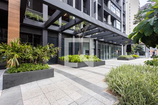 Fachada de apartamento à venda com 1 quarto, 27m² em Pinheiros, São Paulo