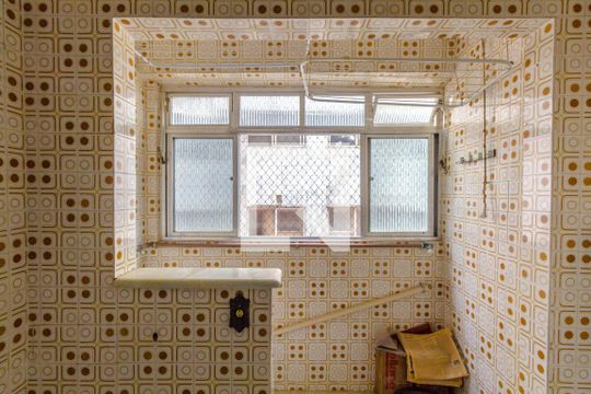 Lavanderia de apartamento para alugar com 2 quartos, 80m² em Aviação, Praia Grande