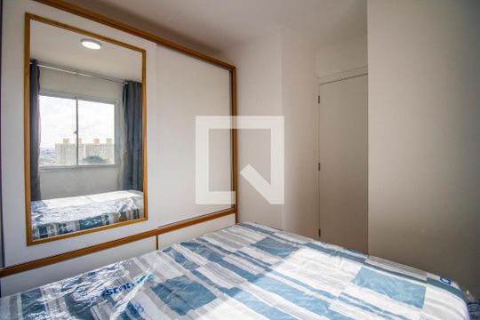 Quarto 1 de apartamento para alugar com 2 quartos, 34m² em Bom Retiro, São Paulo