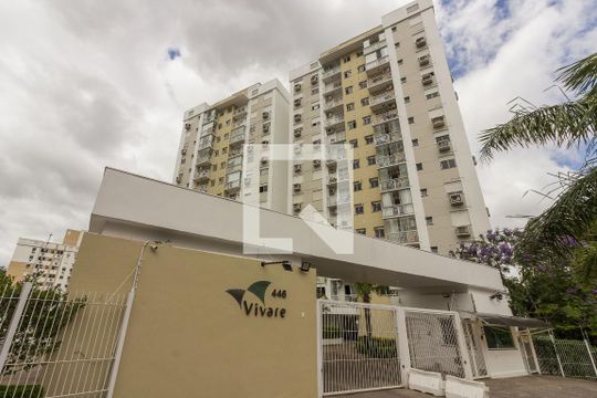 Fachada de apartamento à venda com 2 quartos, 58m² em Jardim Carvalho, Porto Alegre