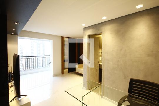 Sala de apartamento à venda com 1 quarto, 57m² em Jardim Vila Mariana, São Paulo