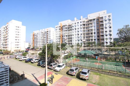 Vista da Varanda de apartamento à venda com 2 quartos, 48m² em Anil, Rio de Janeiro