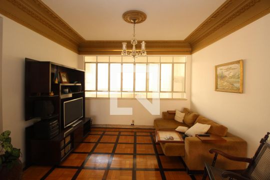Sala  de apartamento à venda com 5 quartos, 290m² em Centro, Belo Horizonte